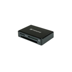 Transcend RDF8 geheugenkaartlezer Micro-USB Zwart