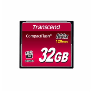 Transcend TS32GCF800 flashgeheugen 32 GB CompactFlash MLC