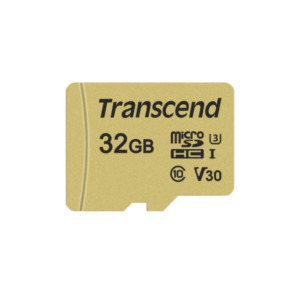 Transcend TS32GUSD500S flashgeheugen 32 GB MicroSDHC UHS-I Klasse 10