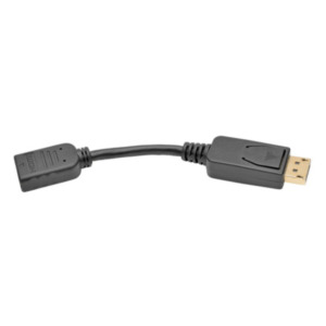 Tripplite Tripp Lite P136-000 video kabel adapter 0,15 m DisplayPort HDMI Zwart