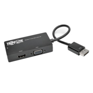 Tripplite Tripp Lite P136-06N-HDV-4K laptop dock & poortreplicator Zwart