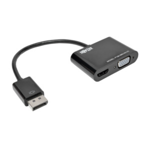 Tripplite Tripp Lite P136-06N-HV-V2 video kabel adapter 0,15 m DisplayPort HDMI/VGA Zwart