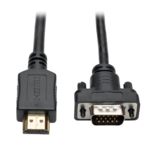 Tripplite Tripp Lite P566-003-VGA video kabel adapter 0,9 m HDMI HD15, MICRO-USB B Zwart