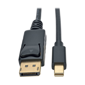 Tripplite Tripp Lite P583-003-BK DisplayPort kabel 0,9 m Mini DisplayPort Zwart