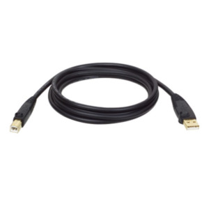 Tripplite Tripp Lite U022-010-R USB-kabel USB 2.0 3,05 m USB A USB B Zwart