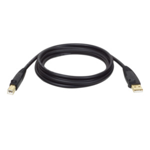 Tripplite Tripp Lite U022-010 USB-kabel USB 2.0 3,05 m USB A USB B Zwart