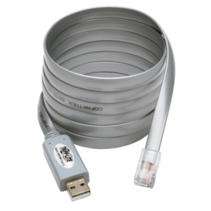 Tripplite Tripp Lite U209-006-RJ45-X tussenstuk voor kabels RJ-45 USB 2.0 Type-A Zilver