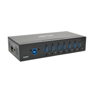 Tripplite Tripp Lite U360-007-IND interface hub USB 3.2 Gen 1 (3.1 Gen 1) Type-B 5000 Mbit/s Zwart