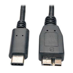 Tripplite Tripp Lite U426-003-G2 USB-kabel USB 3.2 Gen 2 (3.1 Gen 2) 1,8 m USB C Micro-USB B Zwart