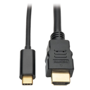 Tripplite Tripp Lite U444-006-H video kabel adapter 1,8 m USB Type-C HDMI Zwart