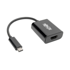 Tripplite Tripp Lite U444-06N-HDB-AM video kabel adapter 0,15 m HDMI Type A (Standaard) USB Type-C Zwart