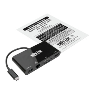 Tripplite Tripp Lite U444-06N-HV4GUB USB grafische adapter Zwart