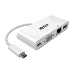 Tripplite Tripp Lite U444-06N-VGU-C USB grafische adapter 1920 x 1080 Pixels Wit