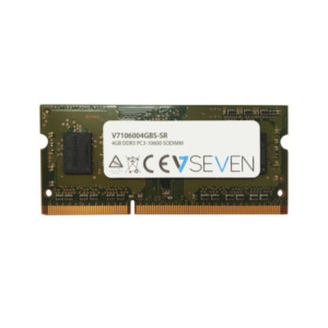 V7 Videoseven V7106004GBS-SR geheugenmodule 4 GB 1 x 4 GB DDR3 1333 MHz