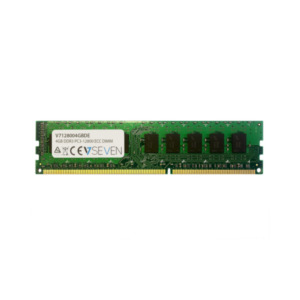 V7 Videoseven V7128004GBDE geheugenmodule 4 GB 1 x 4 GB DDR3 1600 MHz