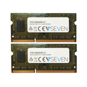 V7 Videoseven V7K128008GBS-LV geheugenmodule 8 GB 2 x 4 GB DDR3 1600 MHz