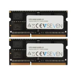 V7 Videoseven V7K1490016GBS-LV geheugenmodule 16 GB 2 x 8 GB DDR3 1866 MHz