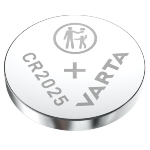 Varta CR 2025 Primary Lithium Button Nikkel-oxyhydroxide (NiOx) 3V niet-oplaadbare batterij