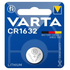 Varta CR1632 Lithium 3V niet-oplaadbare batterij