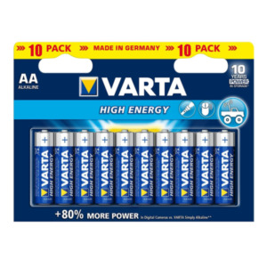 Varta High Energy AA, 10 pcs Wegwerpbatterij Alkaline