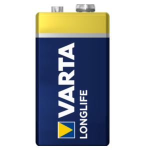 Varta Longlife Extra 9V Wegwerpbatterij Alkaline