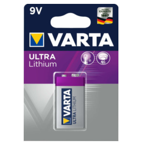 Varta Professional Lithium 9V Lithium 9V niet-oplaadbare batterij