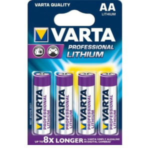 Varta Professional Lithium AA Wegwerpbatterij