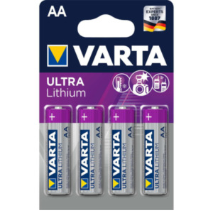 Varta ULTRA Lithium AA Wegwerpbatterij