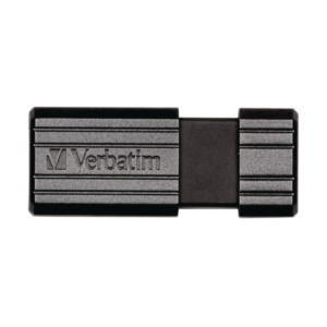 Verbatim PinStripe - USB-Stick32 GB - Zwart