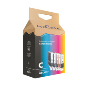 Wecare Wecare WEC4277 inktcartridge 5 stuk(s) Zwart, Cyaan, Magenta, Geel