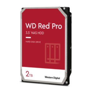 Western Digital Red Pro interne harde schijf 2 TB 7200 RPM 64 MB 3.5" SATA III