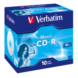 Wiha Verbatim Music CD-R 700 MB 10 stuk(s)