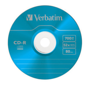 Xiaomi Verbatim CD-R Extra Protection Colours 700 MB 50 stuk(s)