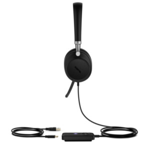 Yealink UH38 Dual UC Headset Bedraad en draadloos Hoofdband Kantoor/callcenter Bluetooth Zwart