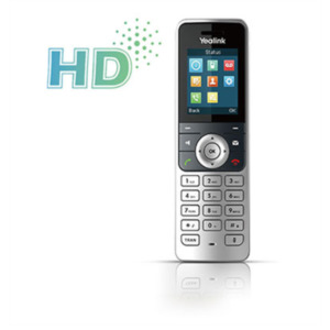 Yealink W53H telefoon-handset DECT telephone handset Nummerherkenning Zwart, Zilver