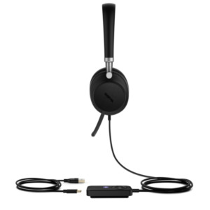 Yealink Yealink UH38 Dual UC Headset Bedraad en draadloos Hoofdband Kantoor/callcenter Bluetooth Zwart
