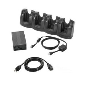 Zebra 4-Slot Ethernet Charge Cradle Kit batterij-oplader