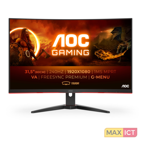 Frustrerend Blijkbaar Scharnier AOC G2 C32G2ZE/BK computer monitor 80 cm (31.5") kopen? | Max ICT B.V.