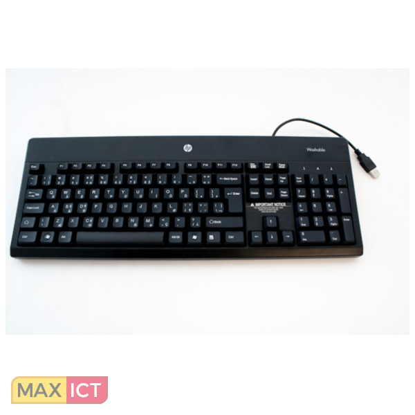 Zwart in stand houden sieraden HP 674313-241 toetsenbord USB QWERTY Pools Zwart kopen? | Max ICT B.V.
