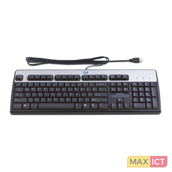 HP USB Standard Keyboard toetsenbord (Portugees) Zwart, Zilver HP USB Standard Keyboard toetsenbord (Portugees) Zwart, Zilver