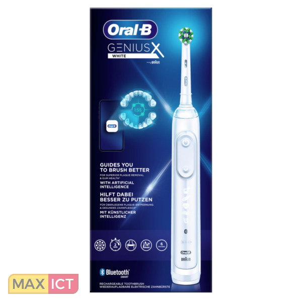 effect mild Bourgeon Oral-B Genius X Witte Elektrische Tandenborstel kopen? | Max ICT B.V.