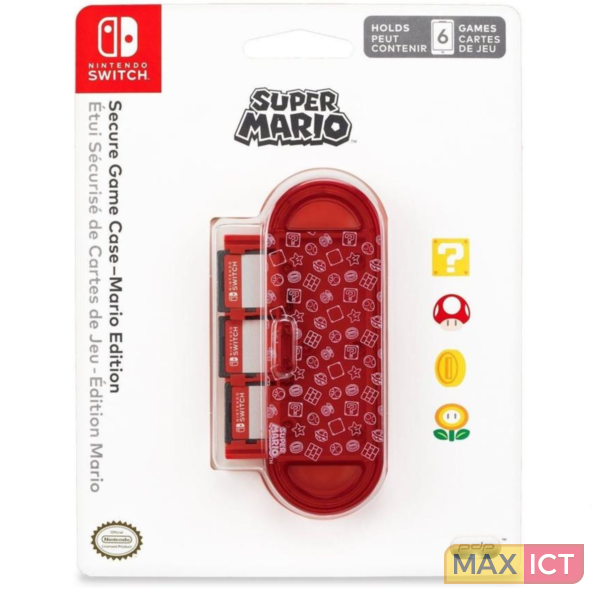 Mario switch game hot sale case