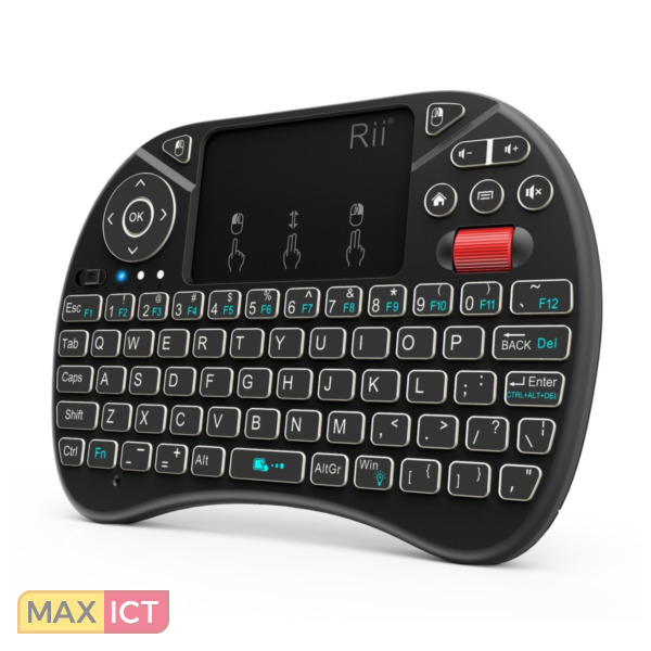 Sporten bijvoorbeeld vlam Riitek Rii X8 2.4GHz Mini Wireless Keyboard with kopen? | Max ICT B.V.