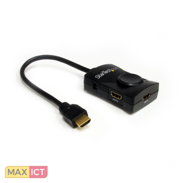 als resultaat Woordvoerder Kan weerstaan StarTech .com 2-poort HDMI Video Splitter met kopen? | Max ICT B.V.