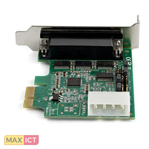 StarTech .com 4 Port PCI Express RS232 Seriële kopen? | Max ICT B.V.