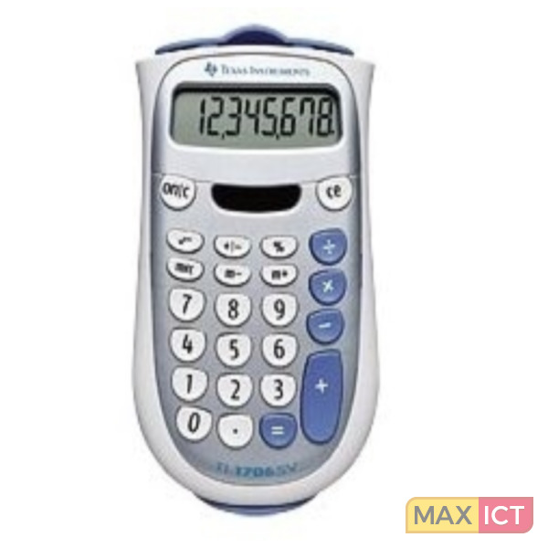 temperatuur Bezwaar Ontvanger Texas Instruments TI-1706 SV Pocket Rekenmachine kopen? | Max ICT B.V.