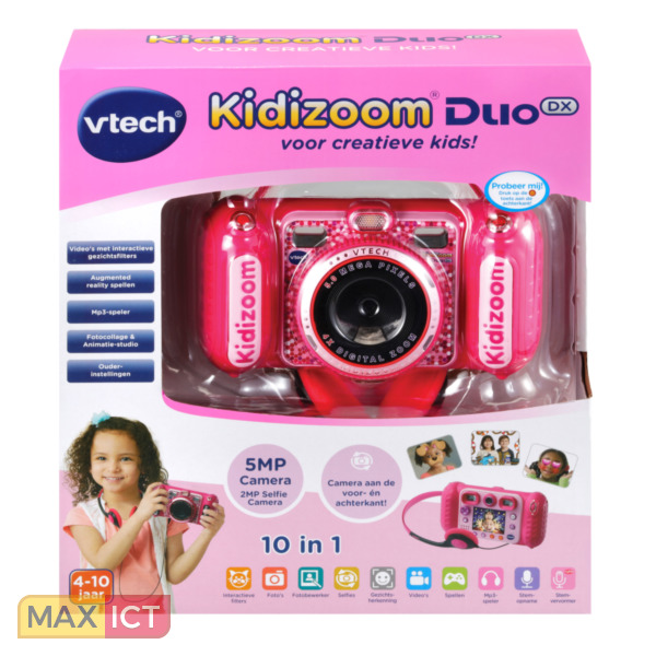 lekken omdraaien ONWAAR Vtech VTech KidiZoom Duo DX roze kopen? | Max ICT B.V.