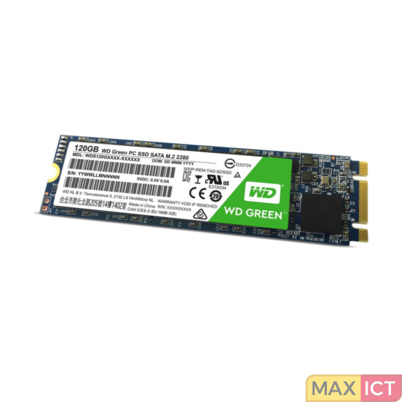 Hertogin roze Regenachtig Western Digital Green SSD 120GB SATA III 6Gb s M.2 kopen? | Max ICT B.V.