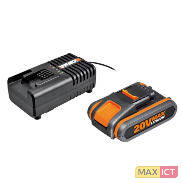 Monumentaal Verkeerd verachten Worx WORX WA3601 Batterij & opladerset kopen? | Max ICT B.V.